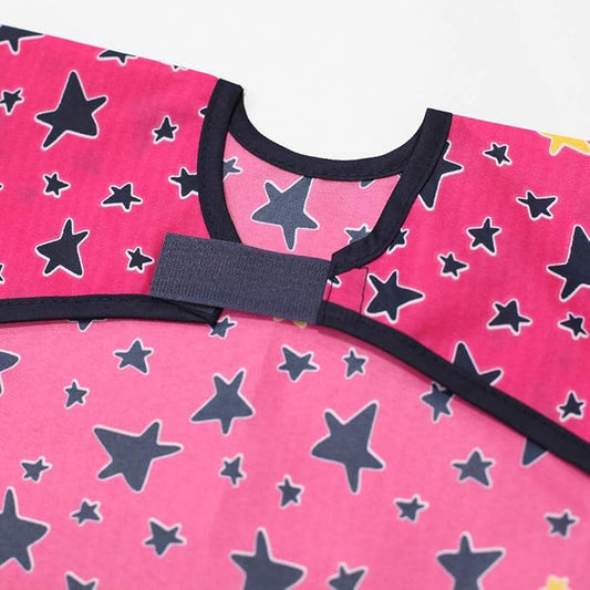 Long Sleeve Waterproof Bib for Toddlers – Soft Feeding Smock for Baby Mealtime, Self-Feeding,BPA-Free, Easy Clean