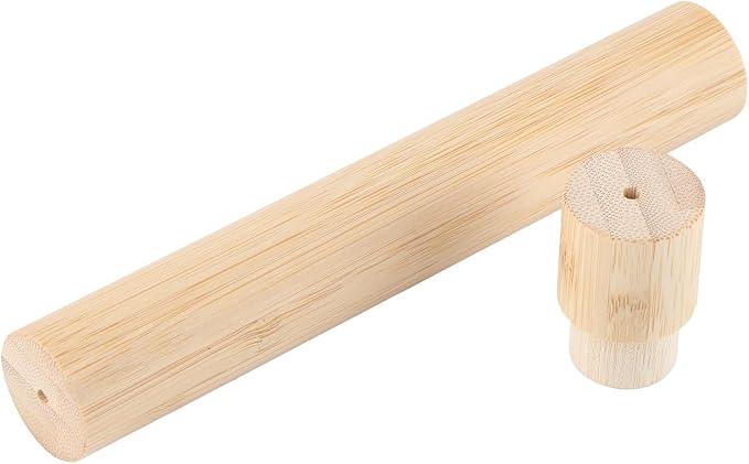 Bamboo Toothbrush Holder, 21×2.8cm Toothbrush Covers, Toothbrushs Holders Travel, Portable, for Traveling, Teeth,