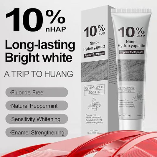 Hydroxyapatite Toothpaste SP-6 Probiotic Toothpaste Set for Enamel Protection and Tooth Strengthening Fresh Breath Gum Health Fluoride-Free whitening toothpasteToothpaste for Sensitive Teeth (2)