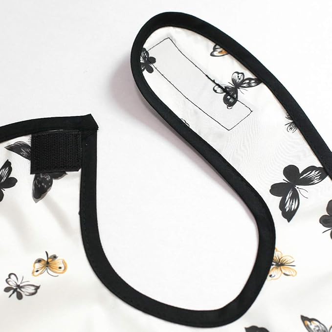 Full Coverage Waterproof Feeding Bib for Toddlers – Extra Long Apron Bib for Mealtime, Self-Feeding, High Chairn