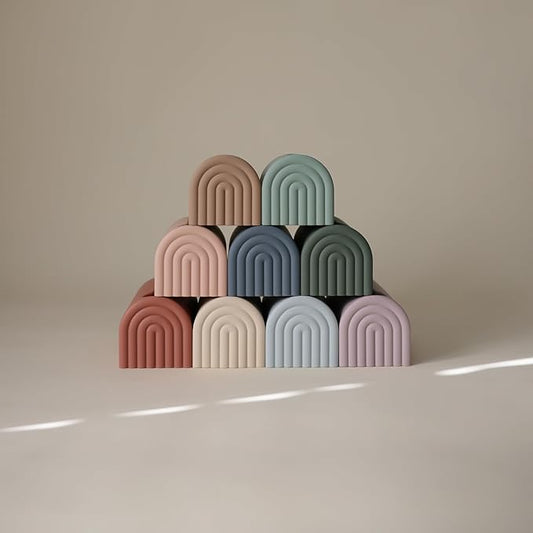 mushie Bath Spout Cover | Soft Silicone Bathtub Faucet Safety Guard for Kids | Universal Fit (Rose)