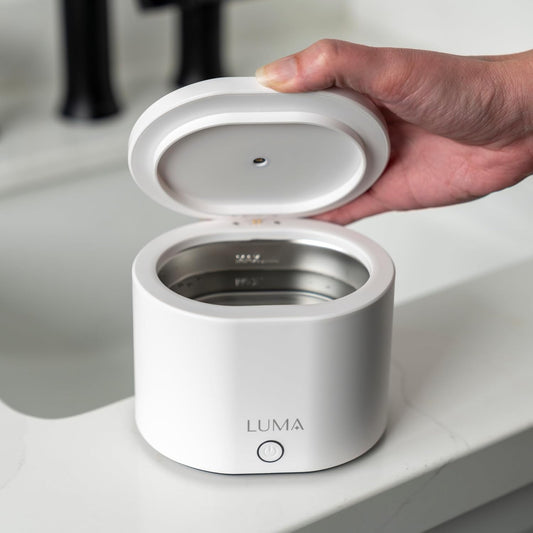 Ultrasonic Dental Appliance Cleaner – 42kHz Sonic Cleaning for Retainers, Aligners, Mouth Guards & Dentures