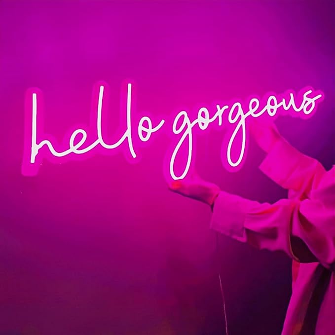 LED Neon Sign Night Light for Wall Party Décor Bedroom Room Bar Wedding Home Birthday Art Decoration Christmas with USB Chain Light modulator 5v