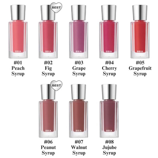 BBIA Over Glaze Lip Gloss - Plumping & Volumizing Glossy Lip Tint with High-Glow Glassy Shine Finish, Naturally Moisturizing, Non-Sticky, Lightweight, Vegan, Korean Makeup (05 GRAPEFRUIT SYRUP)