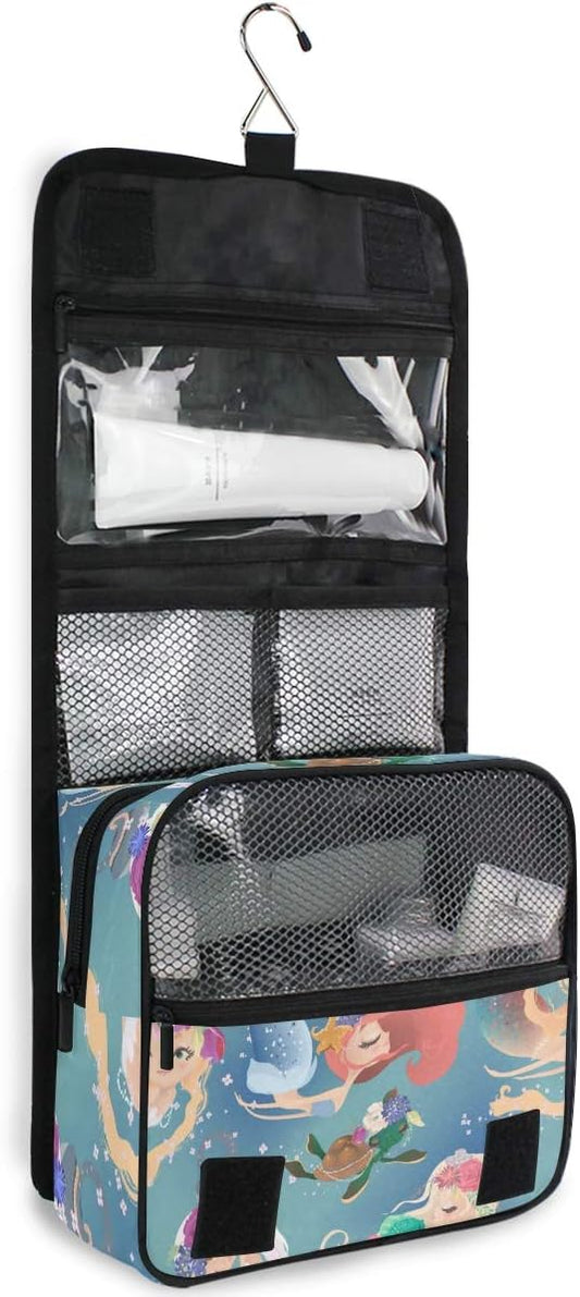 senya Hanging Travel Toiletry Bag Kit Makeup Case Cosmetics Organizer for Men Women