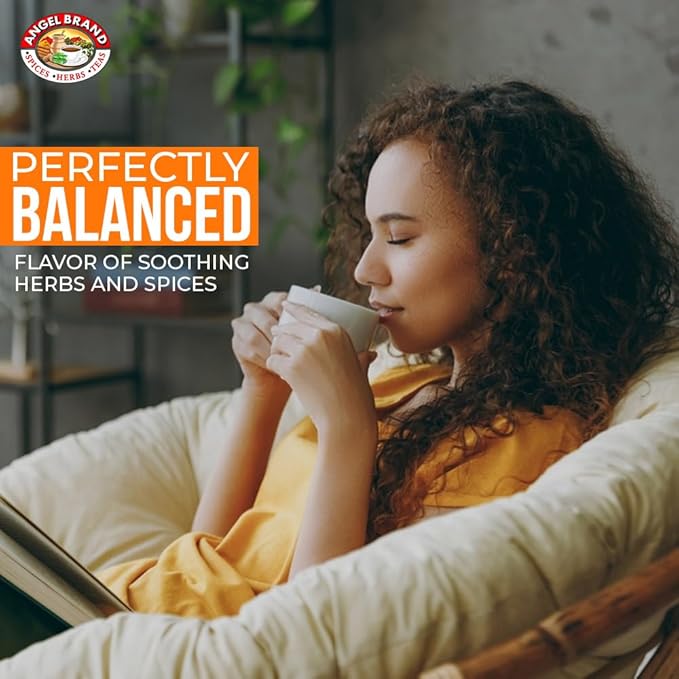 Angel Brand Allergy Relief Tea – Herbal Tea, 25 Tea Bags Pack of 3 – Tea for Allergy Care, Cough Relief &