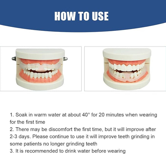 Teeth Grinding Night Guards Teeth Cushion Mouth Guard Protection Braces Anti-Grinding Braces Teeth Protector Sleep Teeth Grinder for Adults and Children (20 Pack)