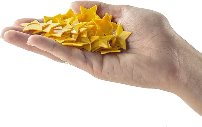 Kenson Kids “I Can Do It!” Caterpillar Token Board 10 Pack – Dry Erase Classroom- Student Incentive Star Charts - Ages 3-10 - Positive Reinforcement Boards with Customizable Goal Box-Measures 5 x 11”