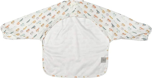 Loulou Lollipop Long Sleeve Mess Free Waterproof Bibs, for baby boys and girls 6-36 Months, Machine Washable, Travel Friendly