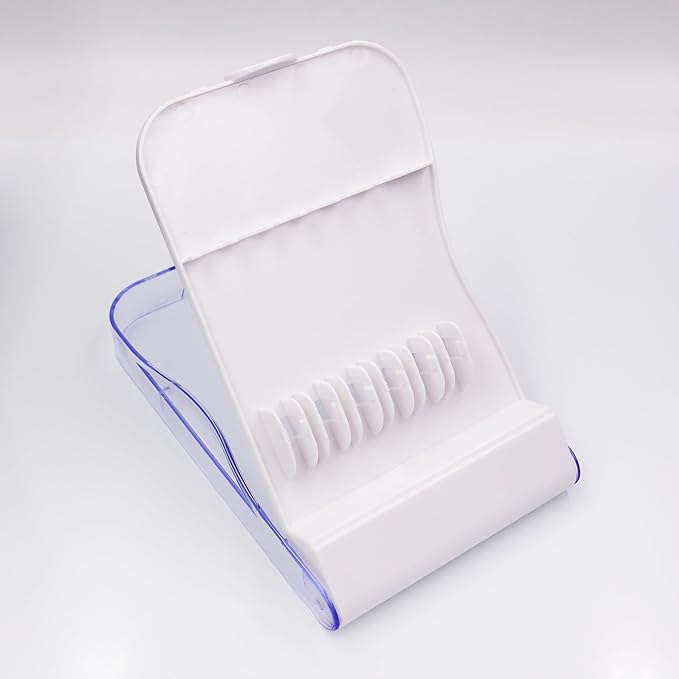 Replacement Tips Compatible with Waterpik Water Flosser, Storage Case and 9 Tips, Compatible with Waterpik Aquarius Water Flosser, WP-660, WP-580, WF-20, CC-04, WP-662, WP-667CD, WF-13, WF-12