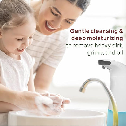 Foaming Hand Soap Refills | Lemon Basil | All-Natural | Gentle, Moisturizing | Made in USA | 128 Fl Oz (1 Gallon)