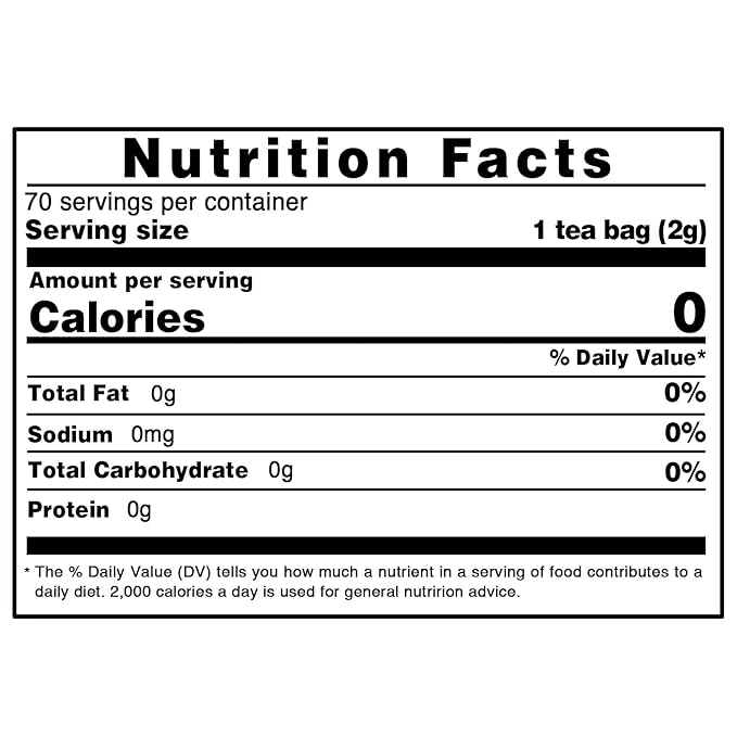 TEARELAE - Lemon Ginger Tea Bags, 70 Count - Natural & Pure Herbal Tea with Ginger Root, Lemon, Lemongrass - Non-GMO - Caffeine-free - Support Healthy Digestion