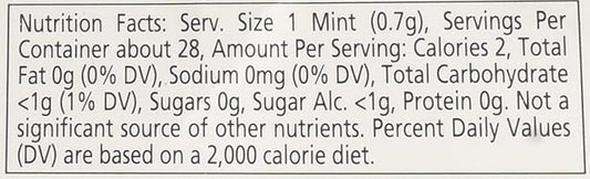 Velamints Fresh Peppermint Sugar Free Mints Tin - Fresh Breath Mint Aspartame-Free Sweetened with Stevia, 20 Gram (Pack of 6 Tins)