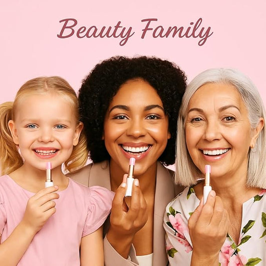 3 Pcs/Set Strawberry, Peach & Aloe Jelly Lipstick Set, Color Changing Lip And Cheek Stain | PH-Activated Temperature Reactive Moisturizing Lipstick for Dry & Mature Lips, Hydrating Long-Lasting Lip