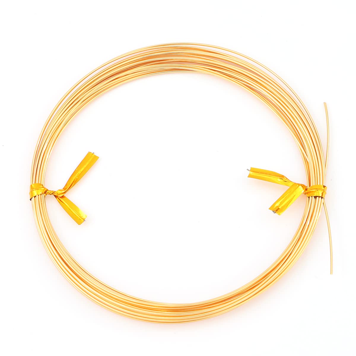 18K Gold Plated Wire 0.7mm 5 Meters Bead Cord for Bracelet Necklace Charm Beading Jewelry Making Findings