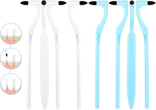 Tooth Stain Eraser Dental Tooth Stain Eraser Removers Teeth Scraper Dental Plaque Tartar Erasers Polisher Professional Dentals Picks Brush Teeth Polisher for Adult Oral Care