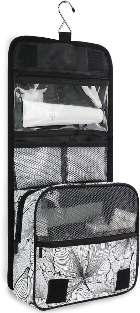 senya Hanging Travel Toiletry Bag Kit Makeup Case Cosmetics Organizer for Men Women