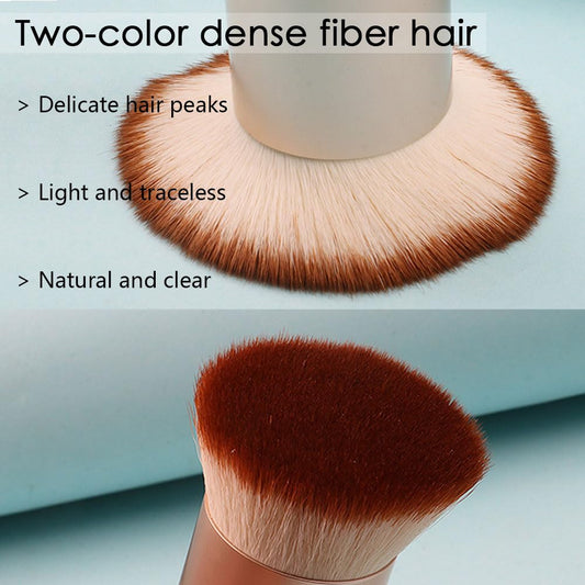 Makeup Foundation Brush with Powder Puff and Sponges, 15pcs Makeup Tool Set, Easily Blends Makeup Set for Liquid, Cream, and Powder, Reusable & Washable (Large, 15, Count)