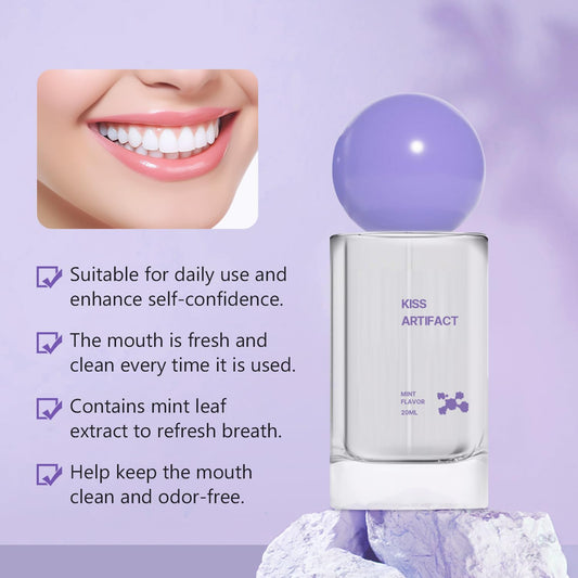 Probiotic Oral Spray for Long-Lasting Freshness, Alcohol-Free Oral Spray with Probiotics for Breath Care, Promotes Oral Health, Convenient Travel-Sized Breath Spray (20 ml / 0.68 oz)