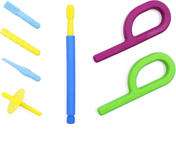 ARK's Oral Motor Starter Kit with Z-Vibe and Chewies (Royal Blue, with Case)