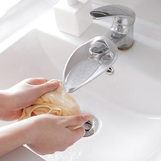 Faucet Extender for Toddlers, Children Hand Washing Assist Splash Proof Sink Spout Wash Helper, Bathroom Sink Spout Wash Helper, for Bathroom Kitchen