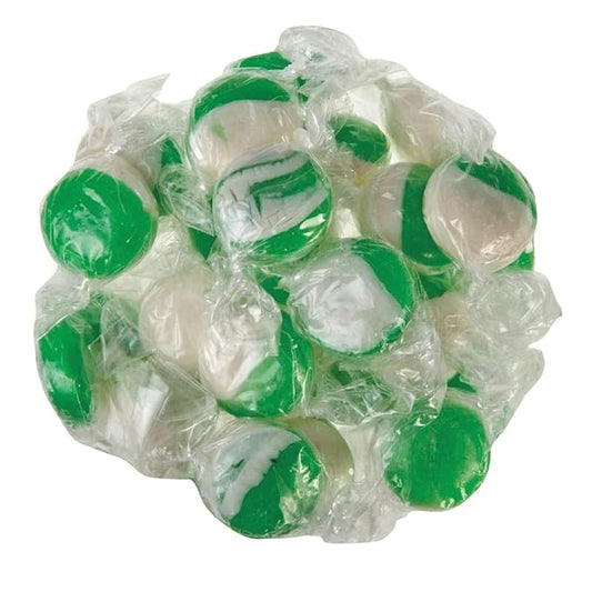 NY Spice Shop Key Lime Candy - 1 Pound Red Key Lime Individually Wrapped & Sealed Hard Candy - Classic Spicy Sweets Old Fashioned Green Candies for Party Decorations