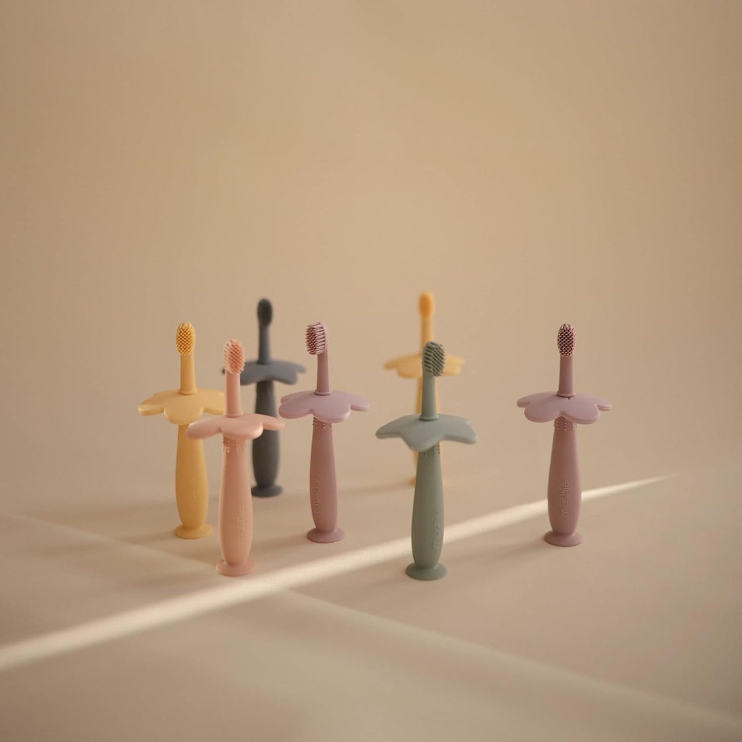 mushie Star Toddler Training Toothbrush (Tradewinds)