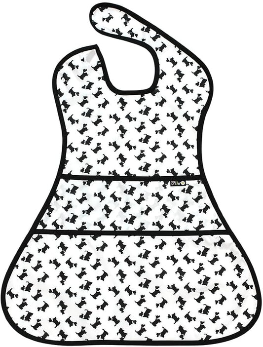 Full Coverage Waterproof Feeding Bib for Toddlers – Extra Long Apron Bib for Mealtime, Self-Feeding, High Chairn