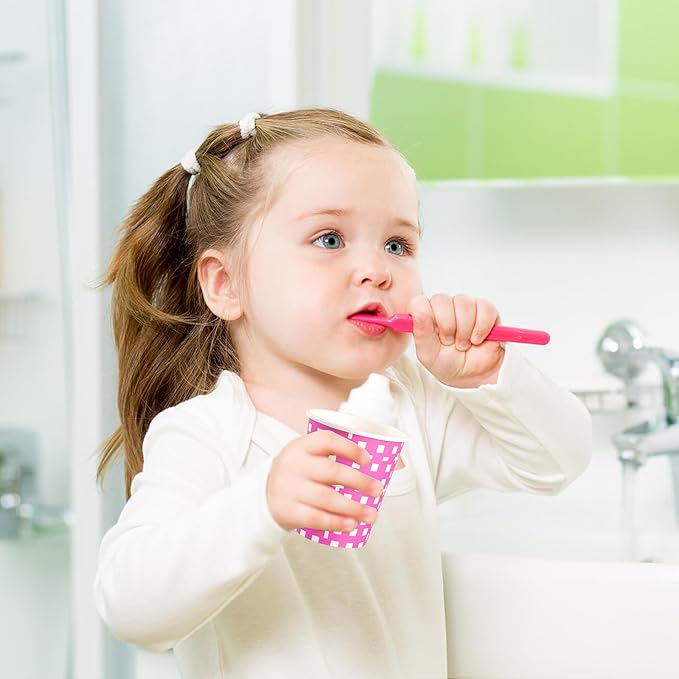 800 Pack 5oz Paper Cups, Multicolor Small Disposable Bathroom Cups Mini for Party, Picnic,Travel and Event, BBQ, 5 Colors