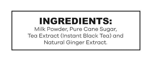 QuikTea Ginger Chai Tea Latte - 20 Count (2 Boxes of 10 Each) - Packaging May Vary - All Natural Preservative Free Authentic Chai from Assam & Darjeeling