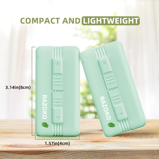 Dental Floss Picks Extra Strong Flosser Pick Toothpicks Fresh Mint (10 Count (Pack of 2))