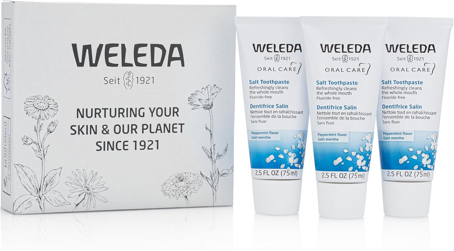 Weleda Natural Salt Toothpaste. 2.5 Fluid Ounce (Pack of 12)