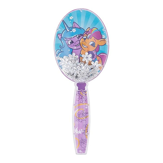 Hair Brush With Magical Sparkling Stars Confetti - Kids Ages 3+