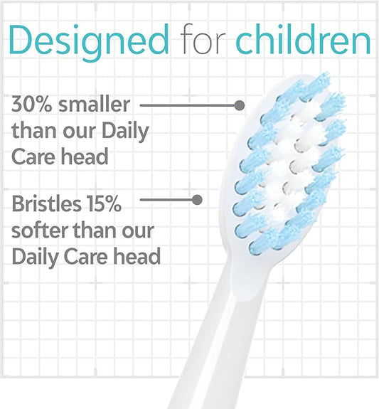TAO Clean Umma Kids Sonic Toothbrush Replacement Brush Heads, Set of 2, Compatible only with TAO Clean Umma Kids Sonic Toothbrush