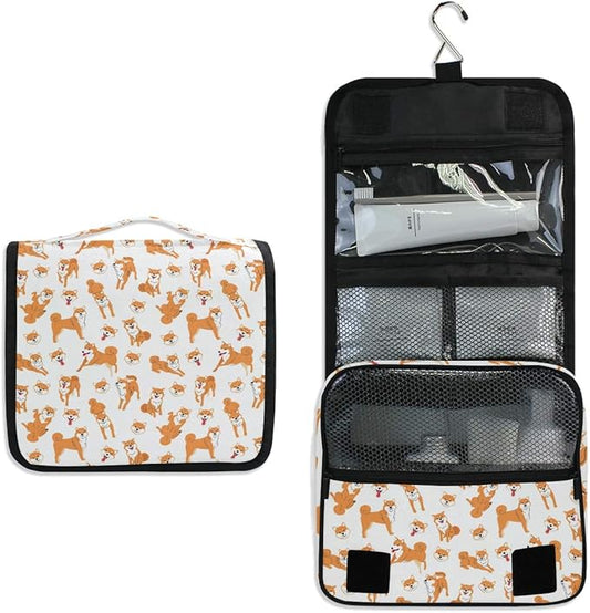 senya Hanging Travel Toiletry Bag Kit Makeup Case Cosmetics Organizer for Men Women