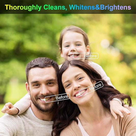 B Rush B Extra Soft Toothbrushes for Adults - Flossing Toothbrush for Sensitive Teeth and Receding Gums, Tapered Bristles Ultra Clean Plaque Remover Travel Toothbrush Individually Wrapped Pack of 4