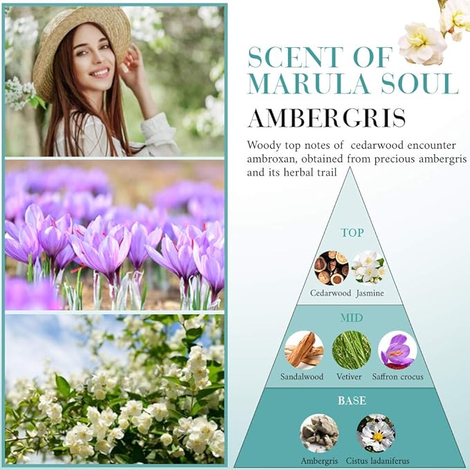 OPPEAL Marula Soul Travel Size Toiletries 3-Piece Set | 1oz Conditioning Shampoo, Body Wash, Facial Soap | Ambergris Scent | 150 Pcs Total | Ample Bulk for Guests