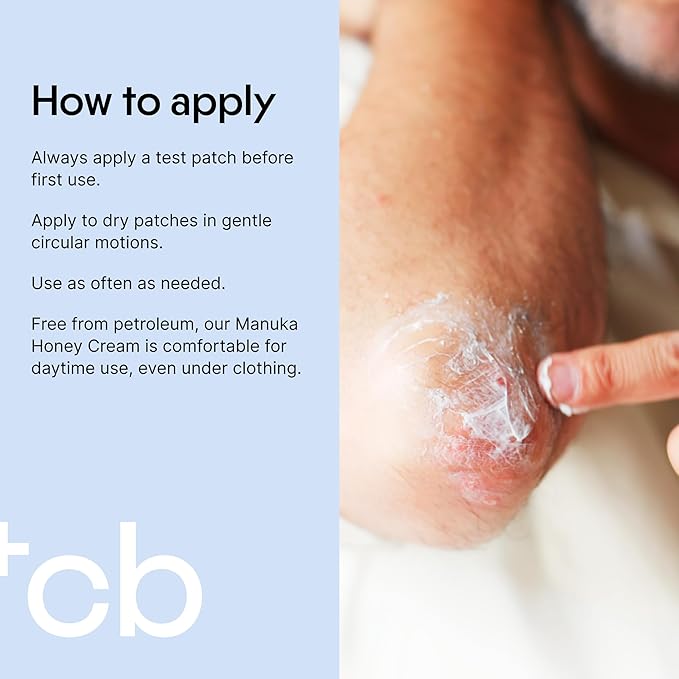 Clearbody Organics Manuka Honey Cream - 2 Fl Oz - Soothing Eczema Cream - Deep Hydration with Colloidal Oatmeal - Instant Manuka Relief for Dry, Itchy Skin