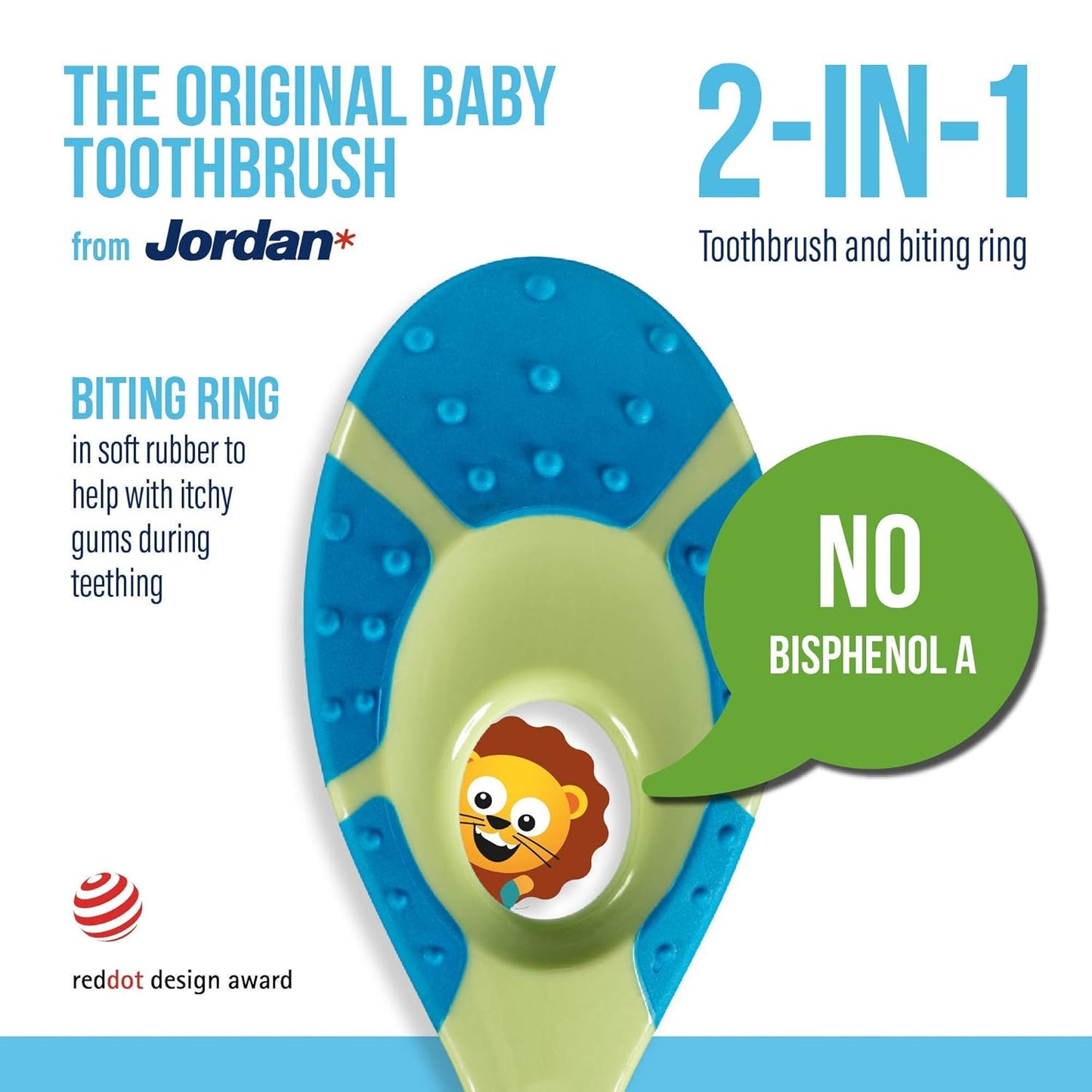 Jordan* | Step 1 + Step 3 Toothbrush Pack | Pack of Toothbrushes for Babies 0-2 Years and Children 6-9 Years Old | 4 + 4 Units