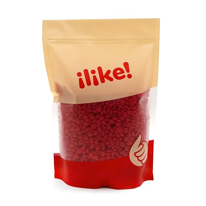 Cinnamon Imperial Hearts | 3 Pound Bag | Hot Cinnamon Candy Bulk | Heart Shaped Candy Bits for Baking, Decorating, Gifting, and Snacking | Retro Candies