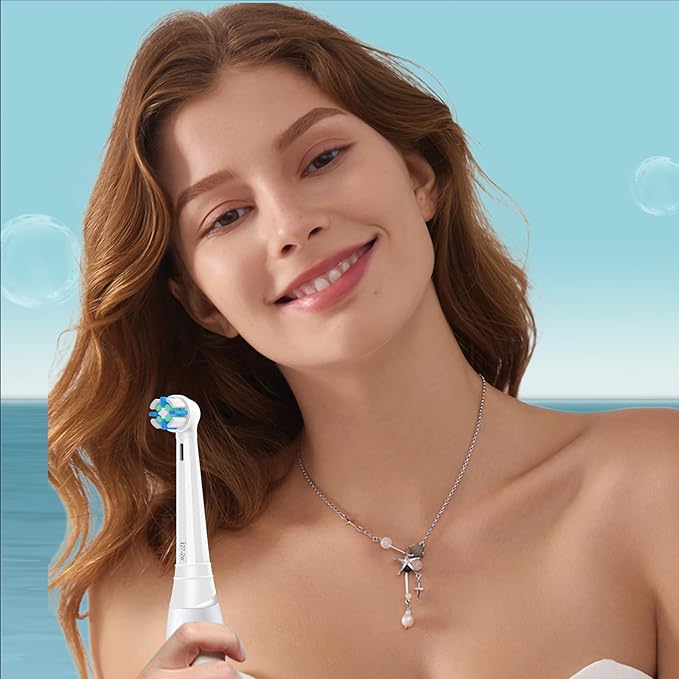 iO Replacement Heads Compatible with Oral B iO 2/3/4/5/6/7/8/9/10 Series Electric Toothbrush,IO Toothbrush Heads Compatible with Oral B iO,Medium-Hard bristles Care for Your Teeth