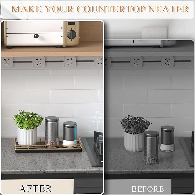 Wooden Decorative Tray, Oak 11.2" L Coffee Table Tray for Kitchen Countertop Soap Sponge Holder Candle Nightstand Table Centerpieces for Dining Room Decor Black Gold