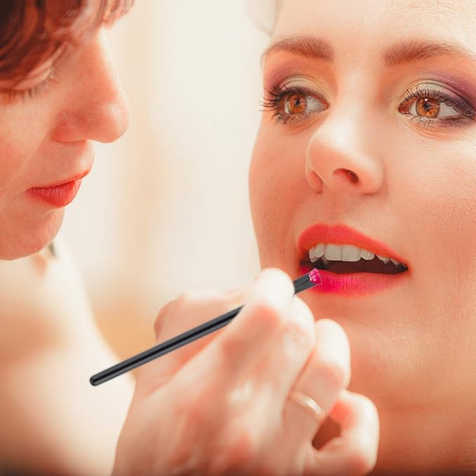 200 Pcs Lip Makeup Brushes Nail Polish Brushes Lip Gloss Applicators Lipstick Wands Makeup Cosmetic Brush Tools for Women