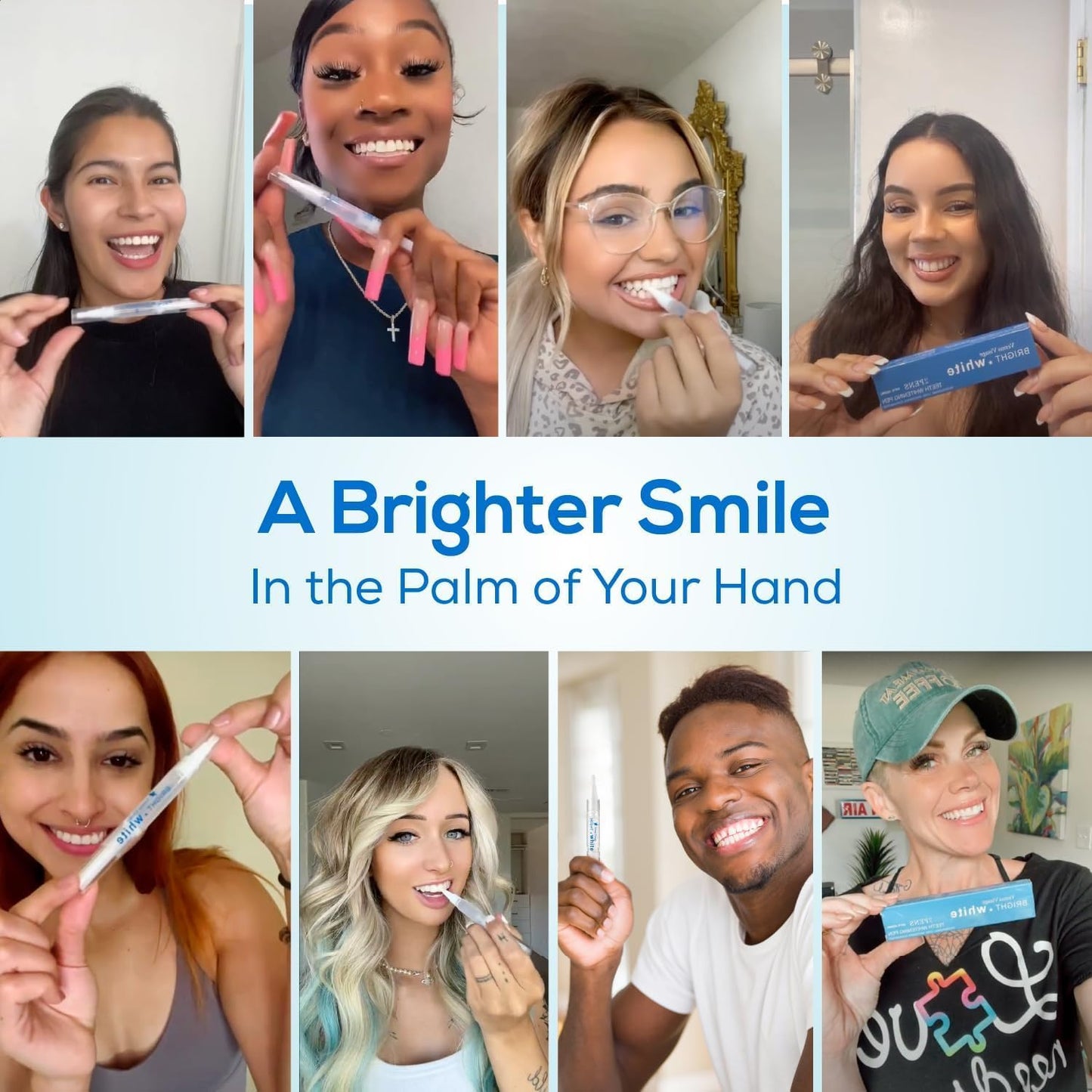 Venus Visage Award Winning Teeth Whitening Pen, 10+ Uses - Teeth whitening Gel Professionally formulated - Best Teeth whitening kit Teeth Whitener - Low Sensitivity - Mint - 0.07 Fl Oz (Pack of 1)