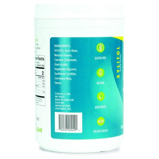 Spry Fresh Natural Xylitol Chewing Gum Dental Defense System - Aspartame-Free, Sugar-Free, Non-GMO, Gluten-Free (Wintergreen, 550 Count - Pack of 1)