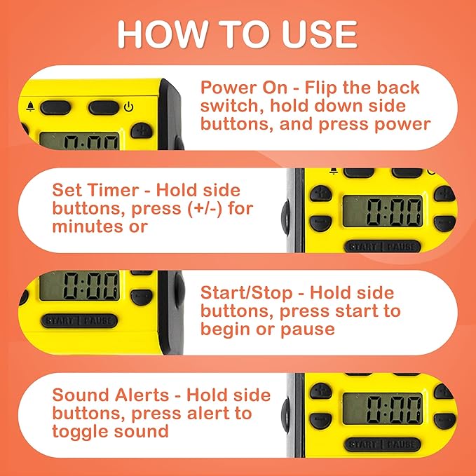Timer - Red Yellow Green Traffic Light Timer for Kids, Bedtime Stoplight Alarm for Classroom, Sleep & Potty Training for Toddlers, Teeth Brushing, Shower Time, Travel Friendly
