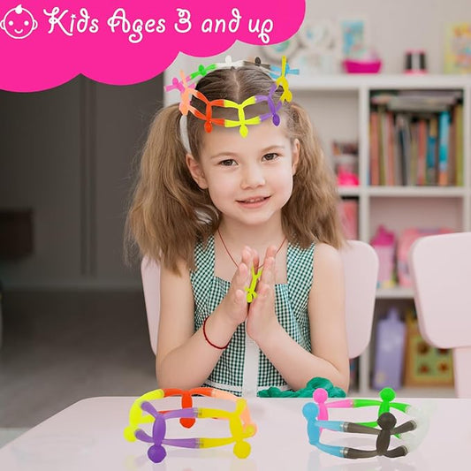 MAGMEN Strong X3 Magnets Enhanced Grip Fidget Toys 10-Pack | ADHD Autism Anxiety Relief | Sensory Desk Toys Kids & Adults | Travel Office Stress Relief | Ages 3+ Child Safety Certified. Opaque Colors