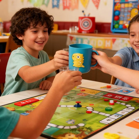 Bathroom Toothbrush Holder | 400ml Dinosaur Unbreakable Drinking - Cup for Kids - for Children Boys Girls Kids Toddler Training Milk Home Kitchen Bathroom