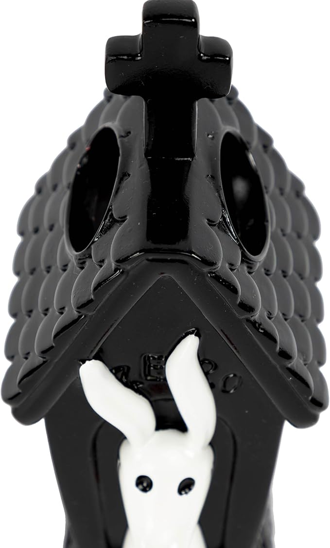 Jay Franco Disney Nightmare Before Christmas Bathroom Accessories - 2 Piece Black & White Resin Bathroom Décor and Storage Set Includes Toothbrush Holder and Soap Dish Set