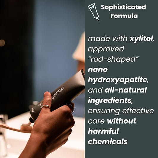 Nudge Toothpaste Variety Pack, 10% Nano Hydroxyapatite, Natural Mint, Orange, and Watermelon, Fluoride Free, SLS Free, Remin+ Formula, 3 x 4 oz Tubes